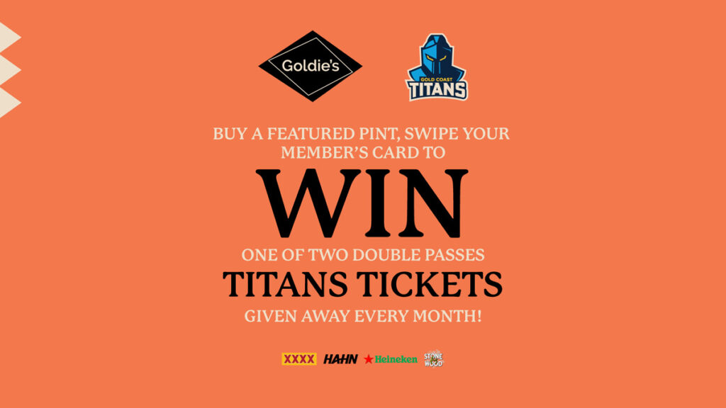 Win Titans Tickets at Goldie’s